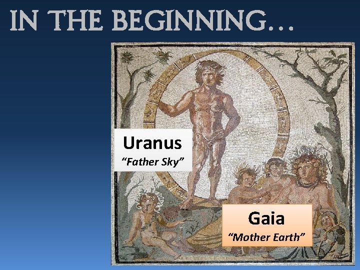 The Origin of the Mythology of the Greek Gods 